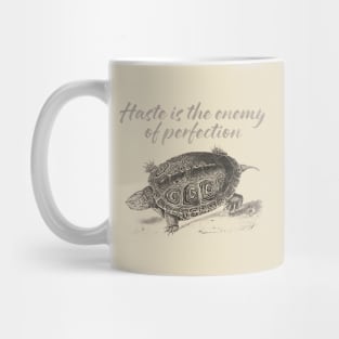 Haste is the enemy of perfection Mug